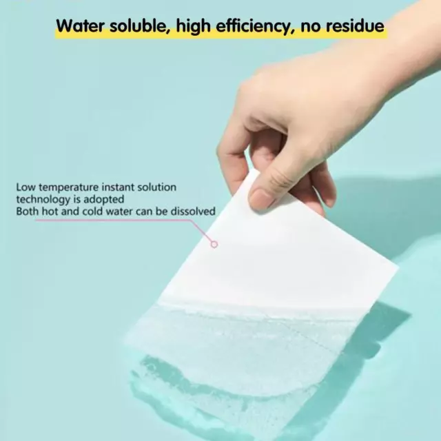 30-90Pc Laundry Detergent Nano Super Soap Sheets Clothes Washing-Cleaners G4E1