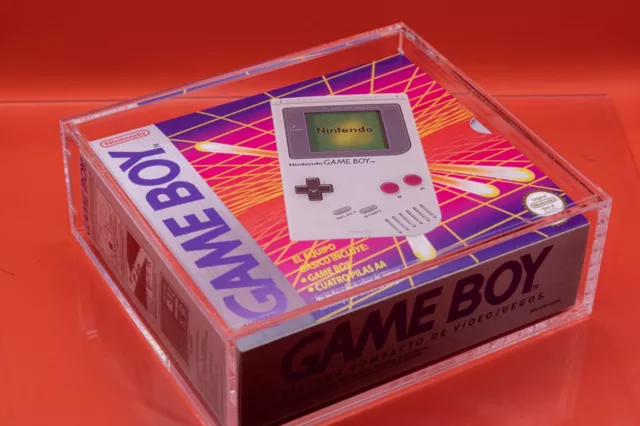 Caja Metacrilato Consola Nintendo Game Boy - Acrylic Case Handheld Game Boy