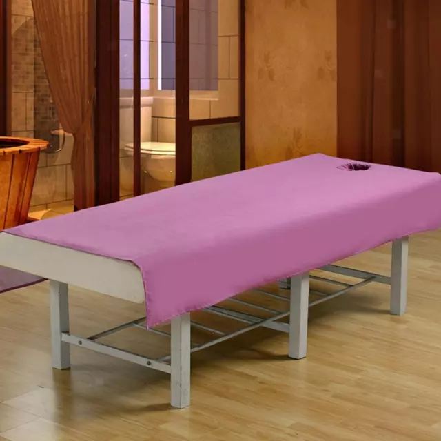 Soft Cotton Massage Table Sheet, SAP Bed Cover Pad, Wrinkle Resistant And