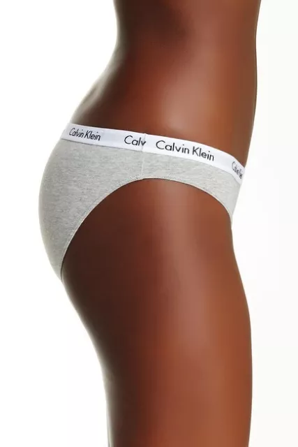 3-Pack CK Calvin Klein Ladies Womens Cotton Bikini Brief Panties Underwear S-XL 3