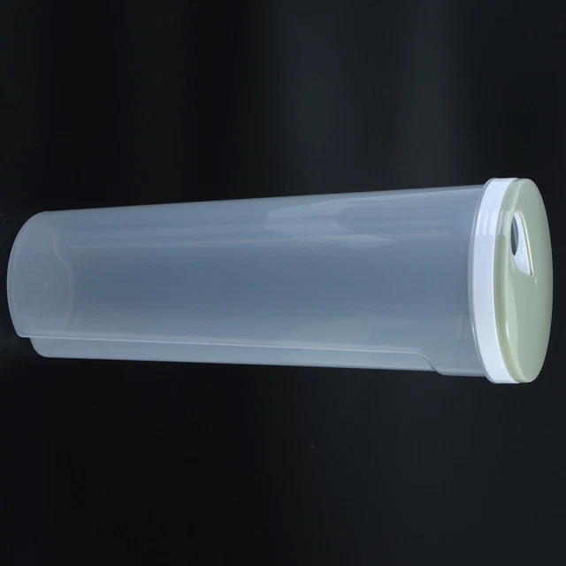 Contenitore Per Pasta Alto E Trasparente | Con Coperchio Ermetico, Per Dispensa, 10.5x28.6 Cm - Foto 6