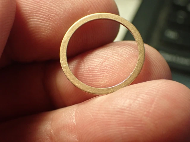 Gold Ring made from $2.50 Gold Quarter Eagle...Size 5.5