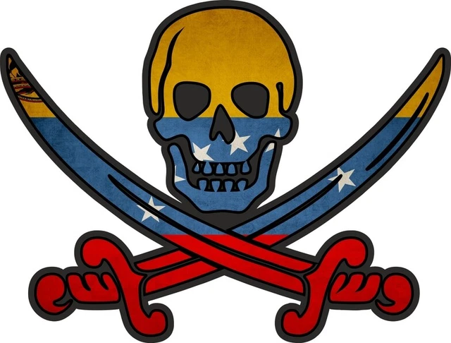 AZ FLAG Piraten Flagge Jack Rackham - Totenkopf Bandana 50x50cm