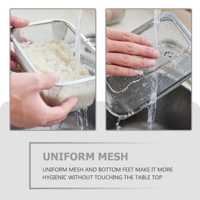 Lot De 4 Tamis D'évier En Acier Inoxydable - Protection Anti-bouchons Pour Cuisine Et Salle De Bain - Facile à Nettoyer