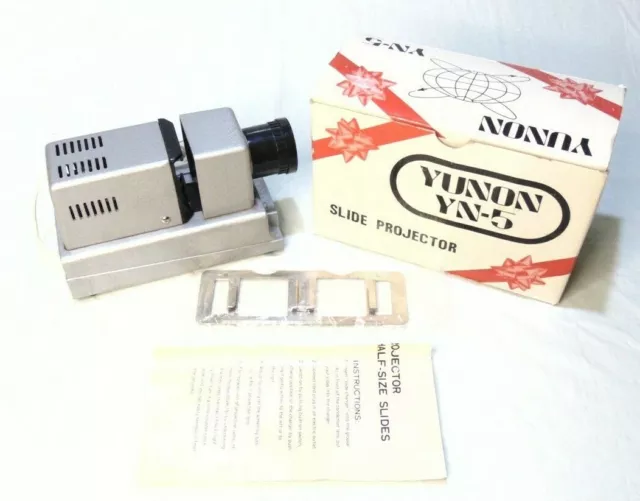 Yunon YN-5 Slide Projector (New Bulb Fitted) Boxed
