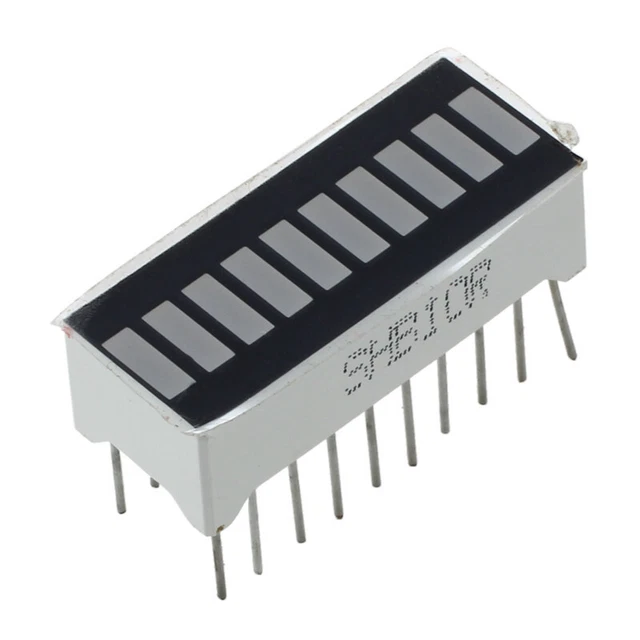 10 Segment Red LED Bar-graph Display W9A2