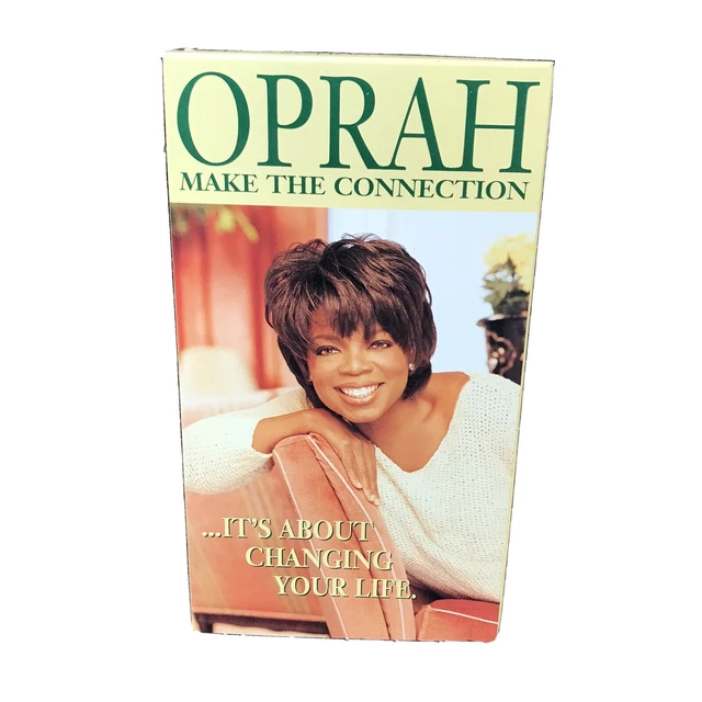 OPRAH MAKE THE Connection VHS Oprah Winfrey VHS Tape Harpo ...