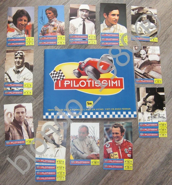 Ancien Calendrier AGIP-FERRARI 1974-1994 - Tourisme Et F1 - Occasion