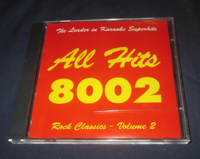 All Hits 8002 Rock Classics Vol, 2 (AHK-8002) (Karaoke CD+G)