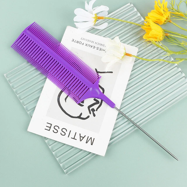 Hair Comb Hair Dyeing Highlight Hair Brush Comb Professional Barber Hairdress Wa