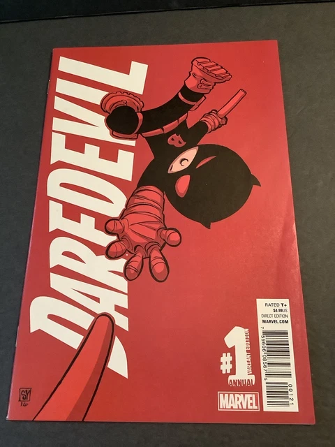 Daredevil Annual #1 Comic Book (2016 Marvel) Skottie Young Variant