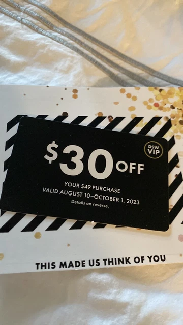 Coupon dsw online