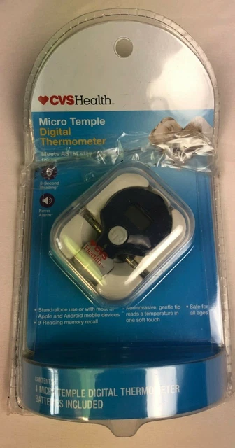 Nuevo Termómetro Digital Cvs Health Micro Templo