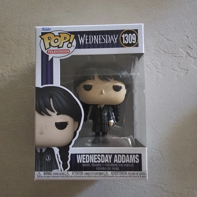 Funko Pop Television Wednesday Addams #1309 Netflix Jenna Ortega 2023