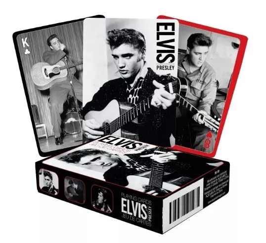 Sealed ELVIS PRESELY / Classic BW Photos - Official 52 Card Deck Playing Cards
