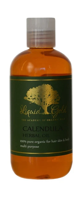 Liquid Gold 8 Fl.Oz Calendula Infused Oil 100 % Pure & Organic