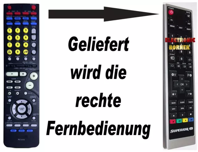 Ersatz Fernbedienung für DENON RC916 AVR1803 TC-916 NEUWARE SCHNELLER VERSAND