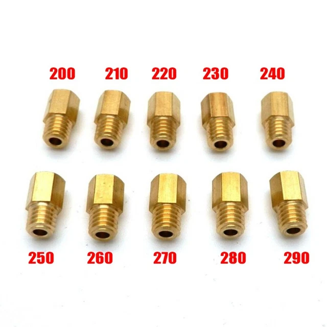 YGQ Kit 17 Gicleurs Ralenti Mikuni VM TM – Tailles #10 à #50 Pour Carburateurs VM22/210 Et Compatibles