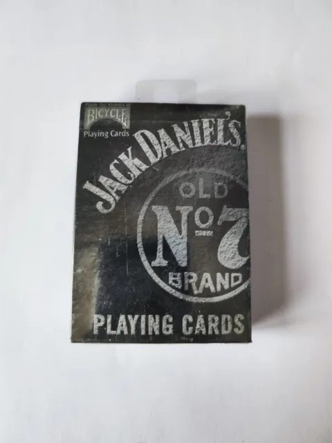 2010 Bicycle Jack Daniels Whiskey Playing Cards Old No 7 Black Card Deck New