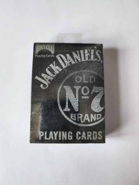 2010 Bicycle Jack Daniels Whiskey Playing Cards Old No 7 Black Card Deck New