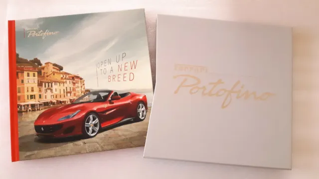 HB Brochure FERRARI PORTOFINO : catalogue + étui cartonnés