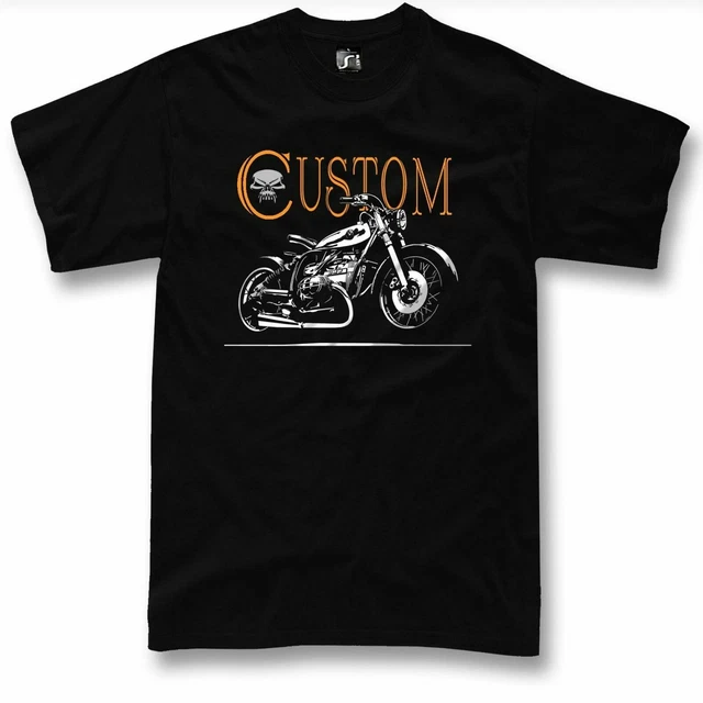 T-shirt moto personalizzata classica fan motore boxer bmw cafe racer + felpa con cappuccio
