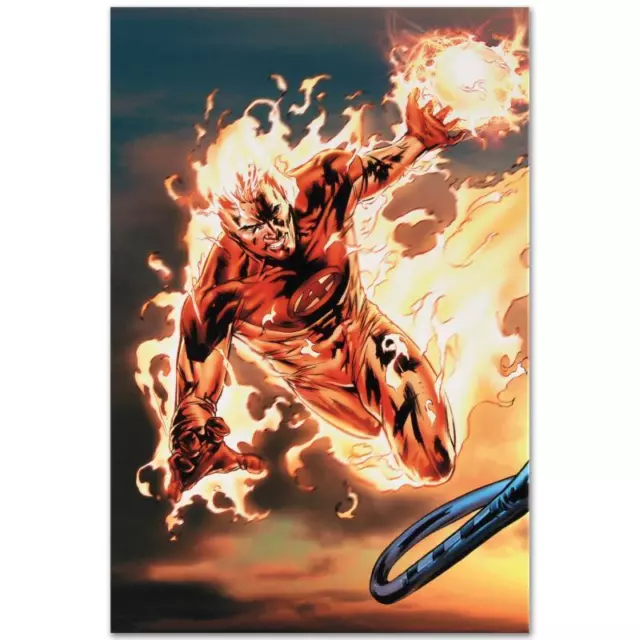 Marvel Comics "Ultimate Fantastic Four" Limited Edition Art Canvas Numbered