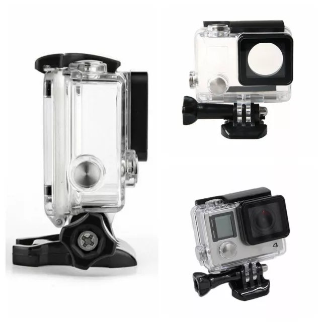 Underwater Housing Standard Waterproof Protective Case fit for GoPro Hero 4 3+ 3