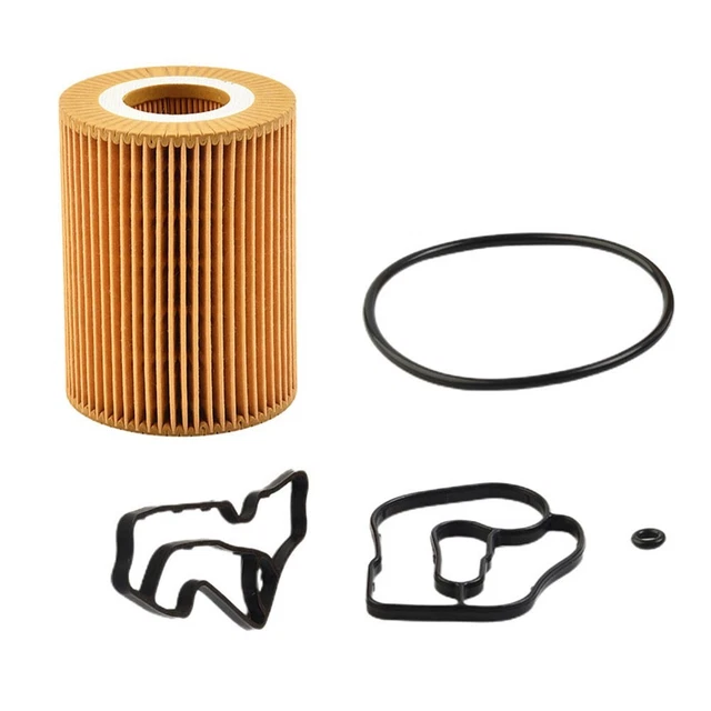 3Pcs Oil Filter & Housing Gasket Kit Fits For Mercedes Sprinter GL350 6421801410