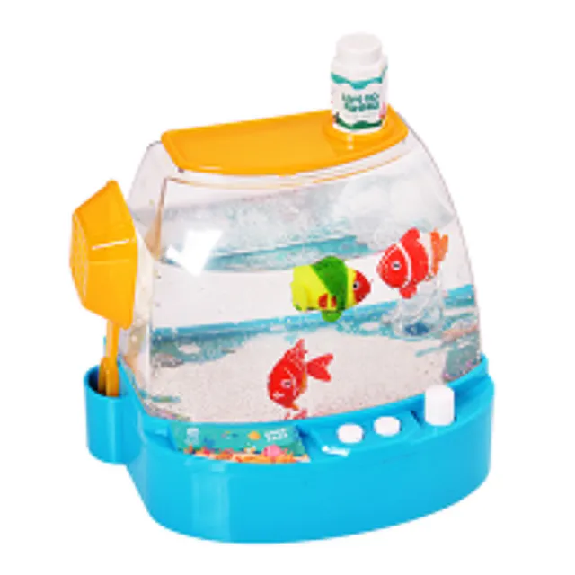 Artificial Aquarium Toy For Kids Virtual Electric Fish Tank Kids Fishing Toy
