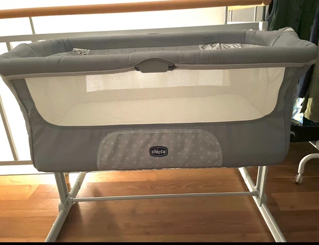 chicco beistellbett Next2me, Grau, 0 bis 6 Monate, guter Zustand, 50€