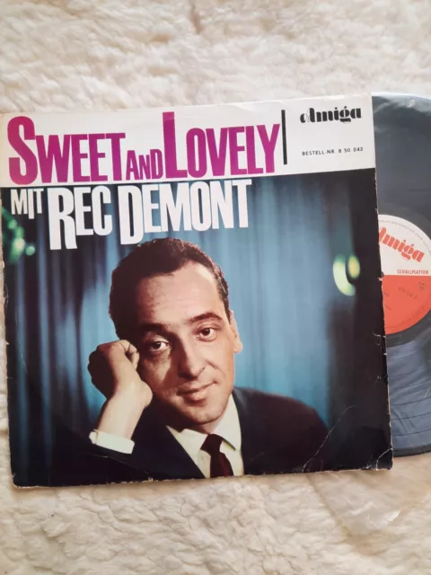 Rec Demont  LP AMIGA 850042 Sweet and Lovely