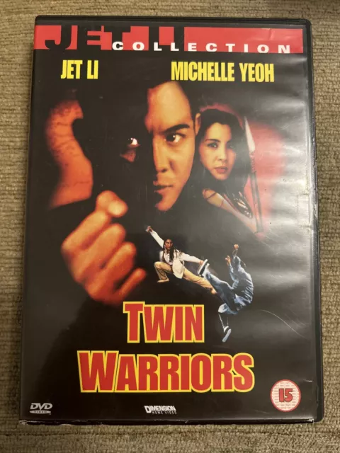 Twin Warriors (DVD, 2002) Jet Li Michelle Yeah