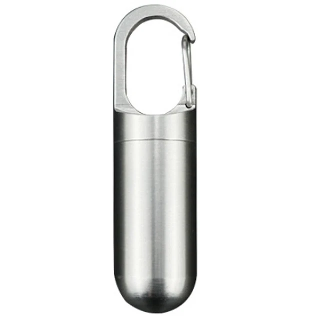 Mini Sealed Storage Pill Box Pill Container Storage Box Stainless Steel9844