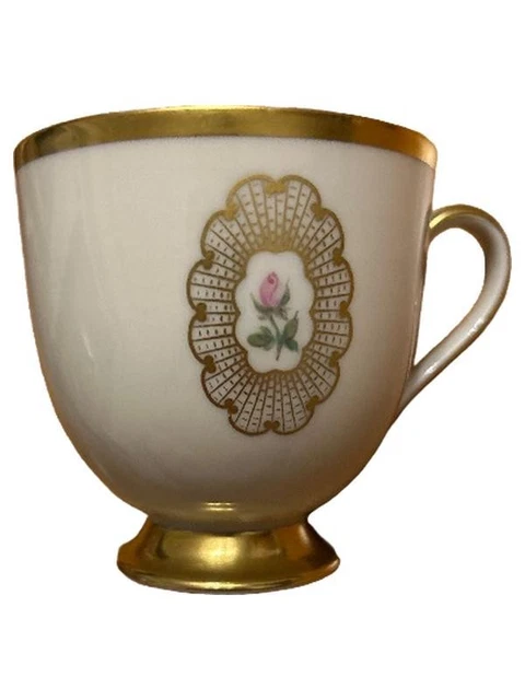 Tasse Empire En Cristal Taillé Et Bronze Doré