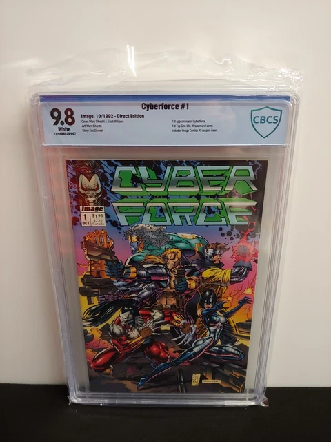 Cyberforce #1 CBCS 9.8 Limited Series 1st App Image Comics 1992 Hot Key No CGC