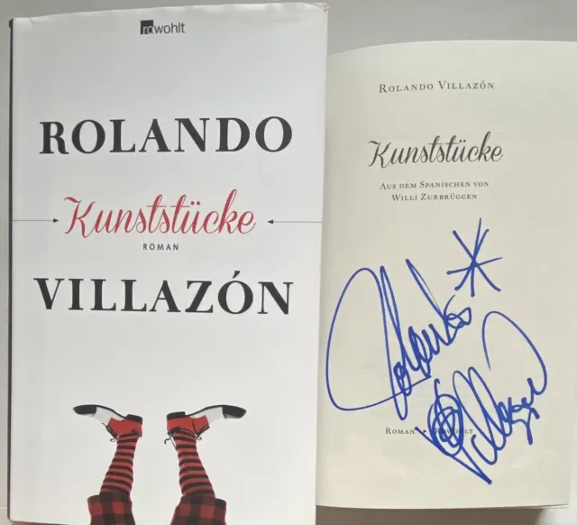 Rolando Villazon signiert Buch Original Unterschrift Autogramm Signed