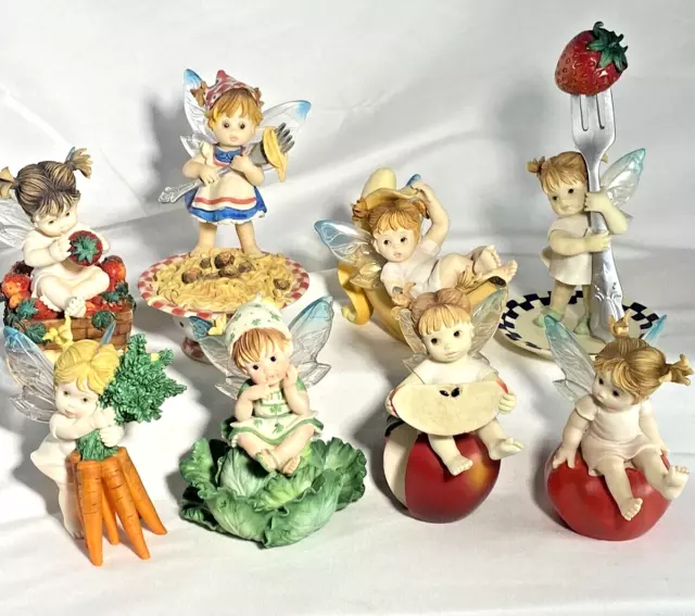 Lot Of My Little Kitchen Fairies -8 total. 6-2001, 1-2006 and 1-2007