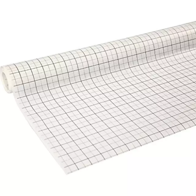 TG. 6X80) ROTOLO di carta a quadretti per realizzare cartamodelli