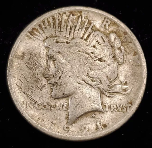 1921 Peace Dollar - High Relief