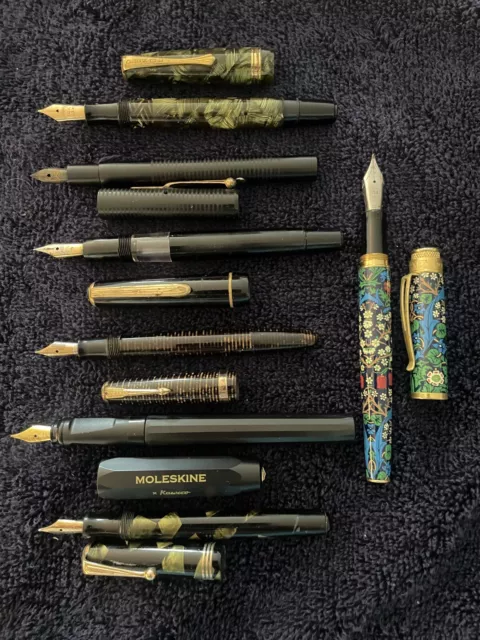 vintage fountain pen lot collection