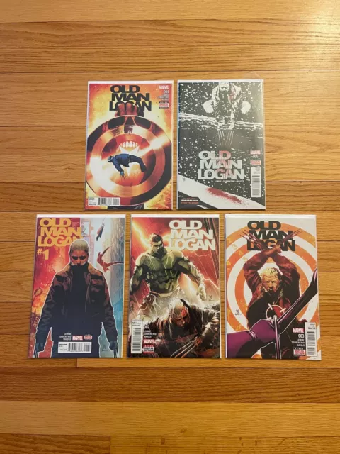 Old Man Logan # 1 - # 5 Marvel Comics Wolverine COMBINE SHIPPING 9