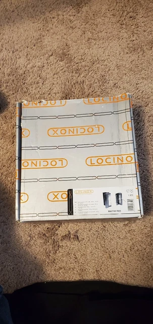 Locinox Mag-2500-9005 Mag Lock 600Lbs With Handles - Black