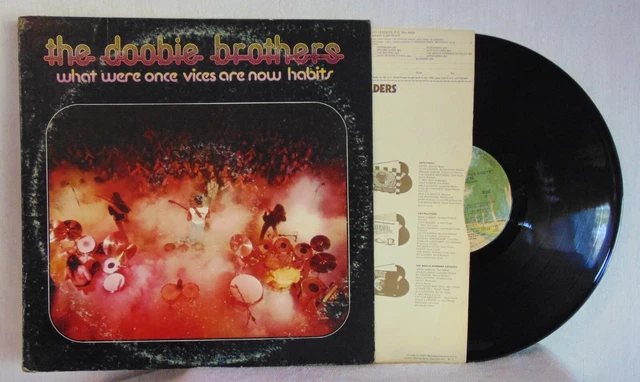 Doobie Brothers – What Were Once Vices Are Now Habits - 1974 Warner Bros Rock LP Doobie Brothers – What Were Once Vices Are Now Habits - 1974 Warner Bros Rock LP