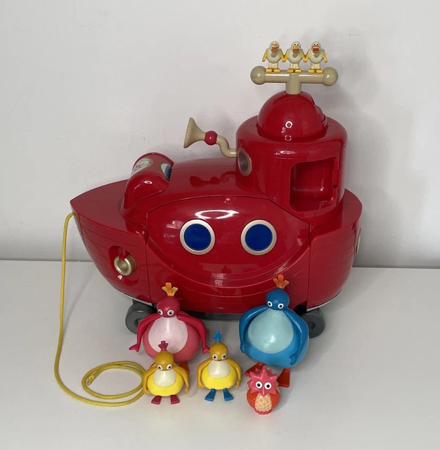 CBEEBIES TWIRLYWOOS BIG Red Boat Playset Lights Sounds Character