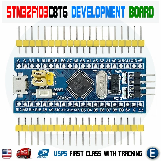 STM32F103C8T6 ARM STM32 CH32F103C8T6 System Development Board Module ...