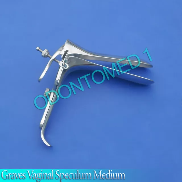 100 Graves Vaginal Speculum Medium Ob/Gyno Surgical Instruments