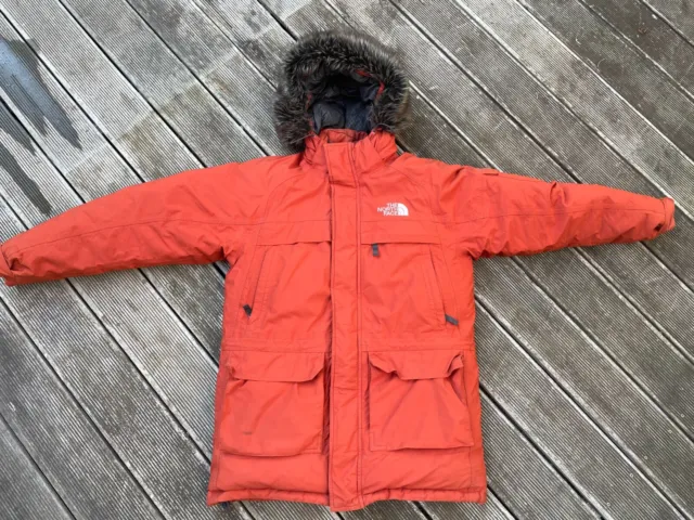 The North Face Hyvent giacca parka giacca funzionale cappuccio taglia M top!