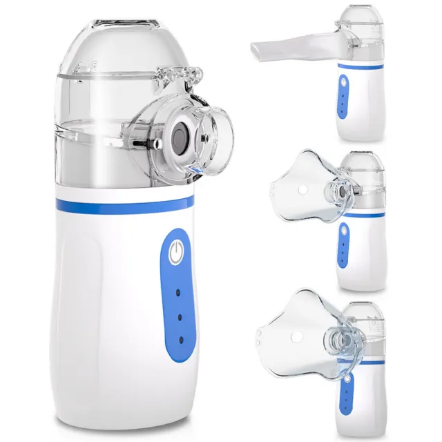Inhalator Inhaliergerät Mini-Inhalator Vernebler für Erwachsene Kinder