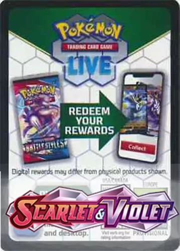 Pokemon TCG Online / Live Codes Cards Pick and Choose UNUSED (via Ebay Message)